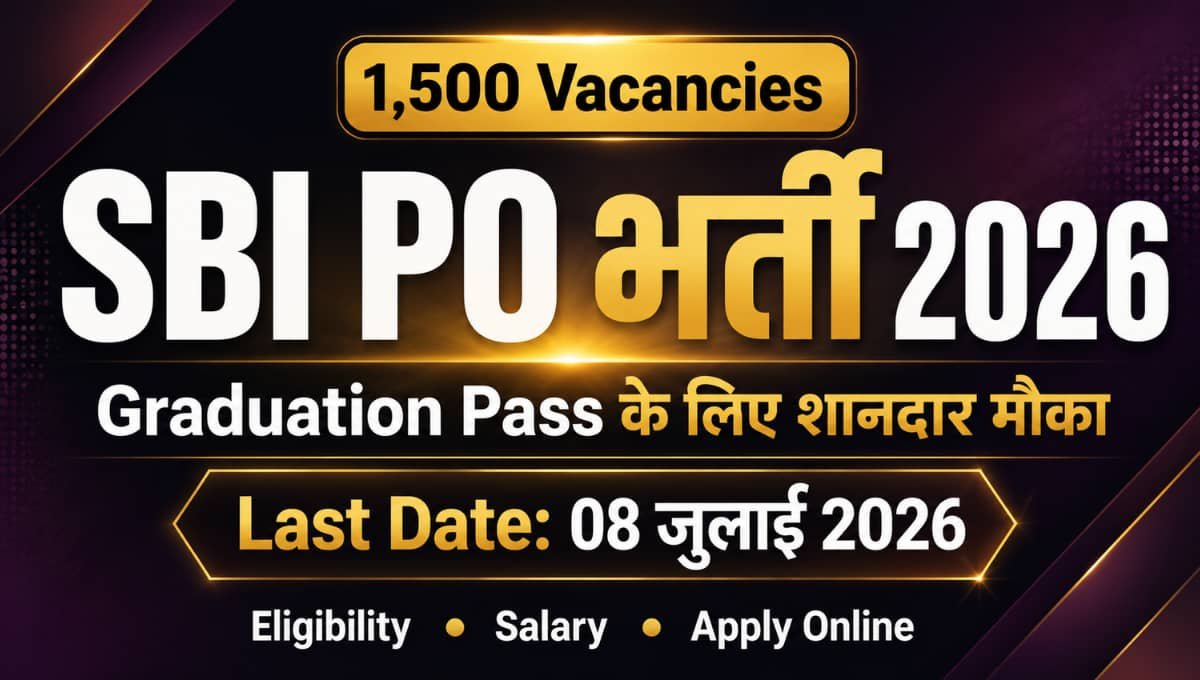 SBI PO Recruitment 2026